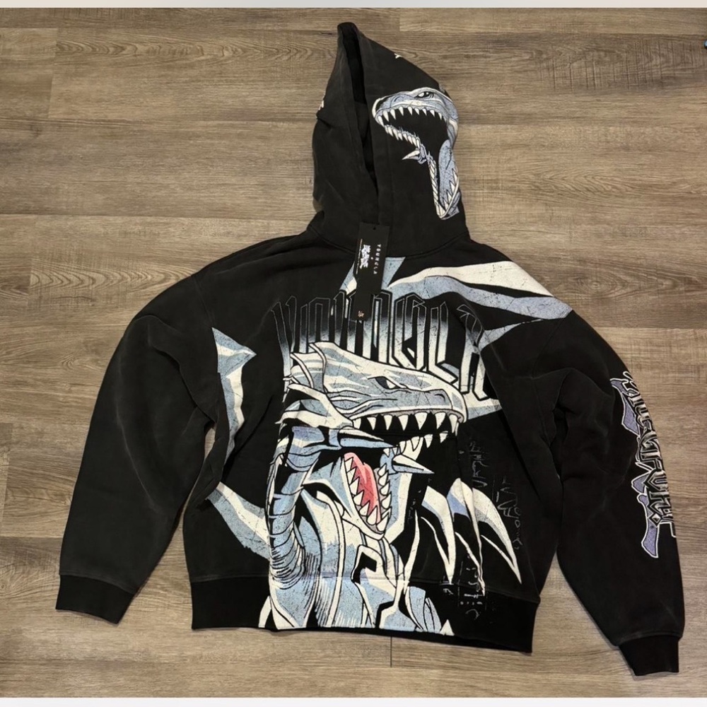 YoungLA Black Graphic Sweater